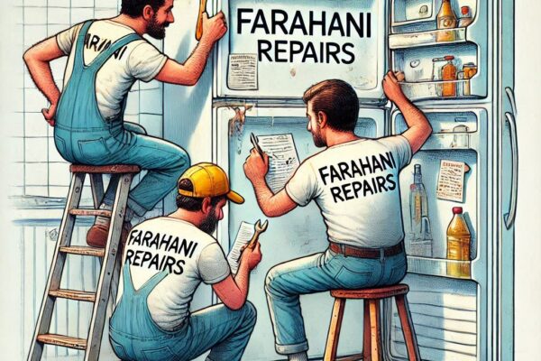 تعمیر یخچال و فریزر ساید بای ساید سامسونگ مدل fsr14 خیابان زعفرانیه تهران