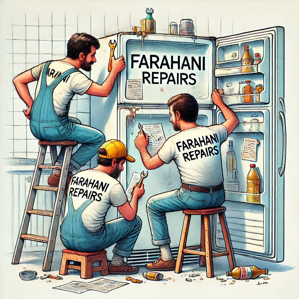 تعمیر یخچال و فریزر ساید بای ساید سامسونگ مدل fsr14 خیابان زعفرانیه تهران